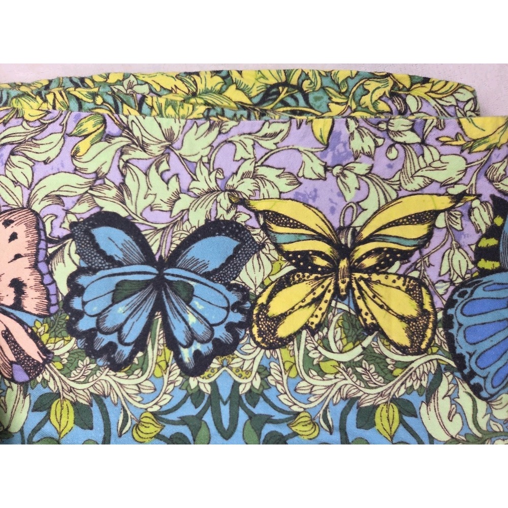 Anthropologie Alexandra Farmer Secret Garden Butterfly Pajama Pants Size Small - Picture 5 of 13